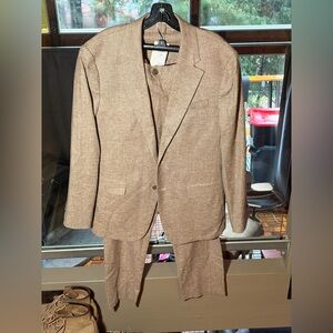 Banana Republic Men's Beige Suit Set